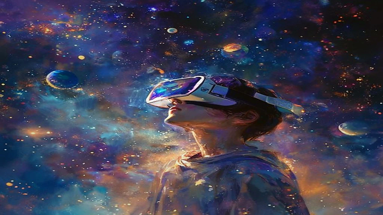 VR Star Space — Studio Ghibli 일러스트